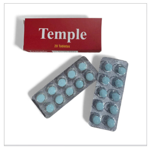 Temple Caja x 20 Pastillas Con invima