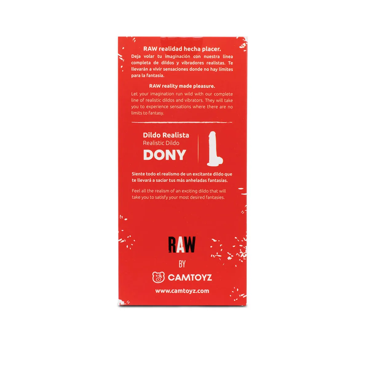 Dildo Realista Dony 18 cm Dildo Realista Dony 18 cm