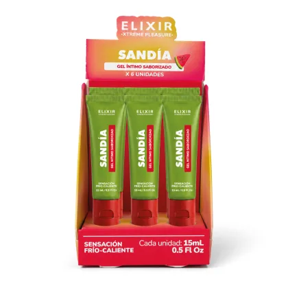 Lubricante Saborizado Sandía Elixir