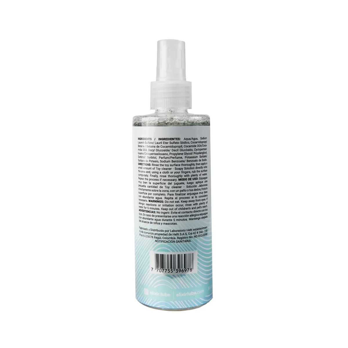 Limpiador De Juguetes Elixir Neutro Limpiador De Juguetes Elixir Neutro
