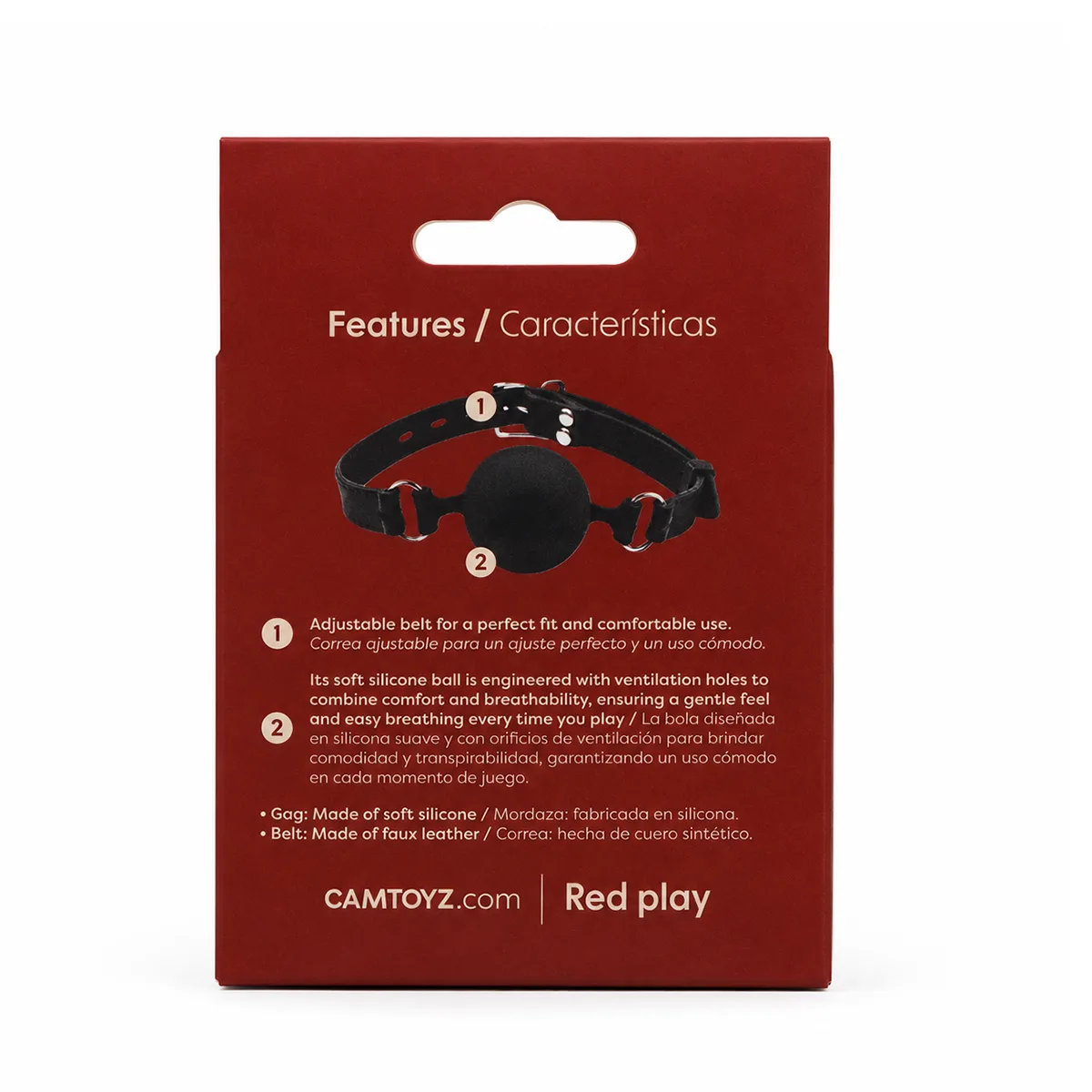 Frezno Mordaza de Silicona Suave Camtoyz Frezno Mordaza de Silicona Suave Camtoyz