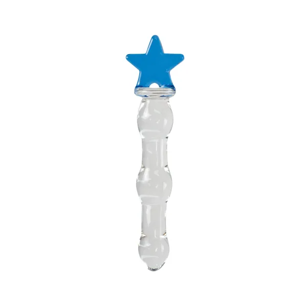 Dildo de Vidrio Blue 18 cm - Tipo: Star