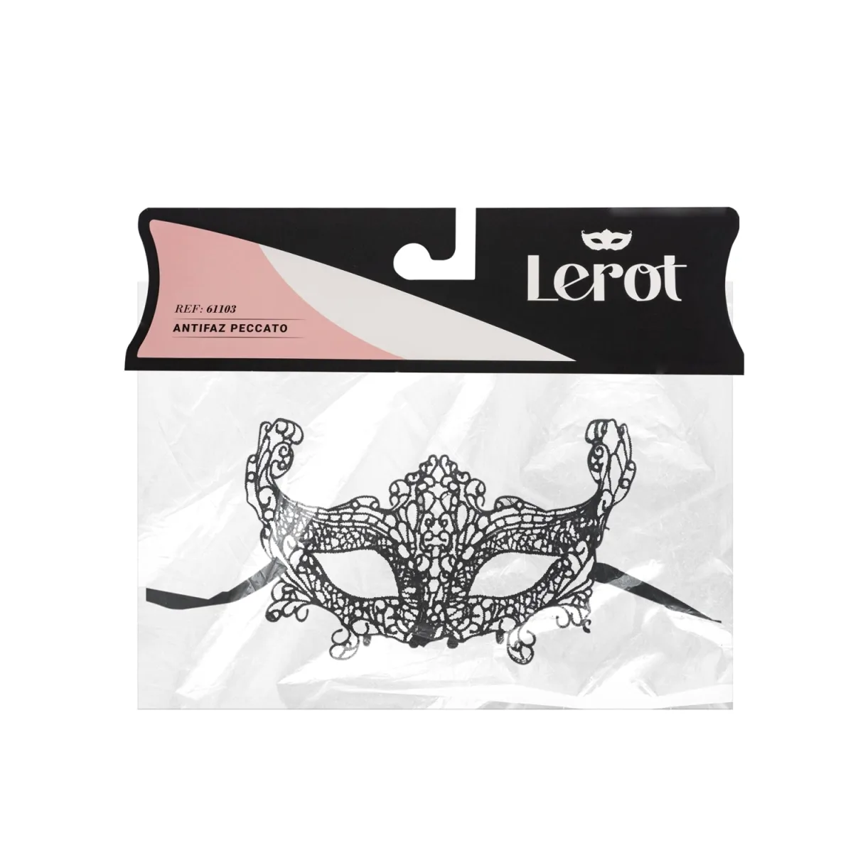Antifaz Peccato Lerot Negro Antifaz Peccato Lerot Negro
