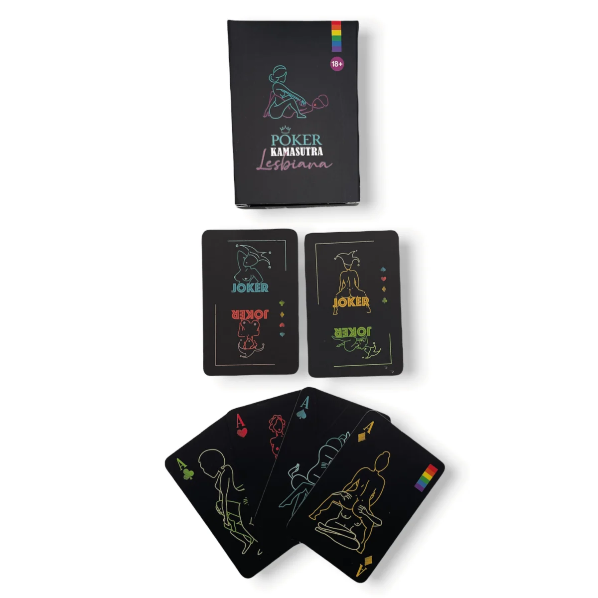 Juego Cartas Poker Kamasutra Lesbi EG Juego Cartas Poker Kamasutra Lesbi EG
