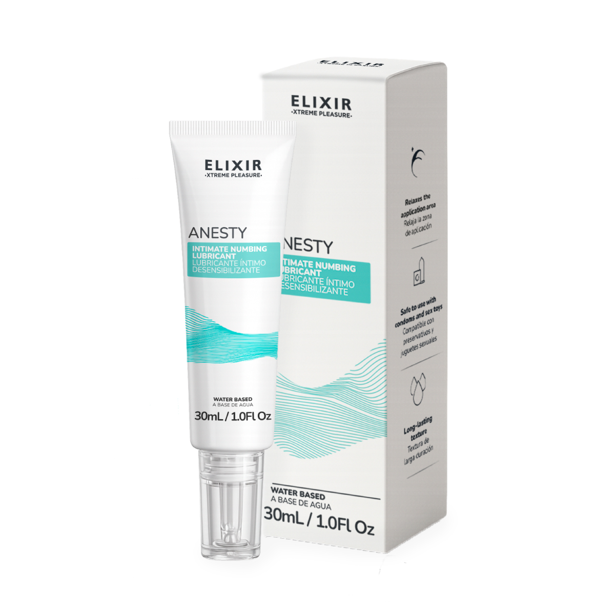 Pague 2 lleve 3 Elixir Anesty 30ml Lubricante íntimo Anal Desensibilizante