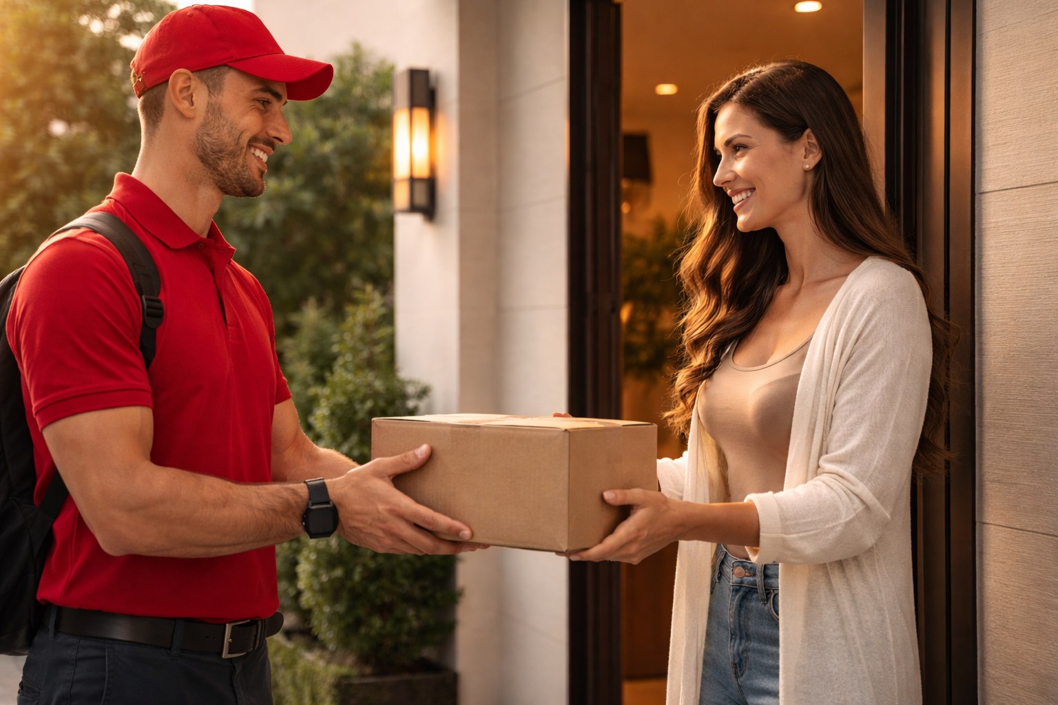 Entrega discreta en la puerta de tu casa